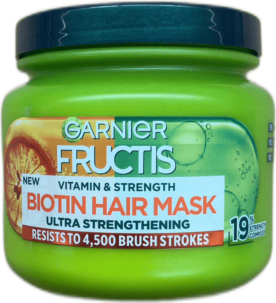 Garnier Fructis vítamín og styrkur bíótín hármaski 320 ml