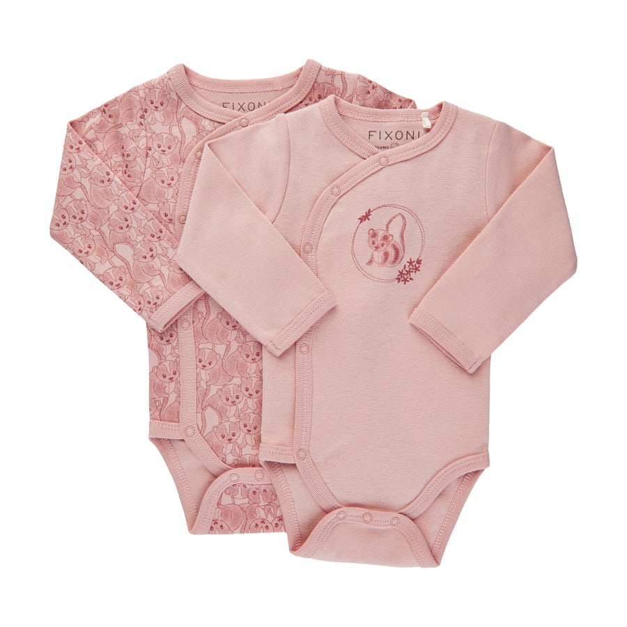 Fixoni samfellur 2stk Rose Smoke