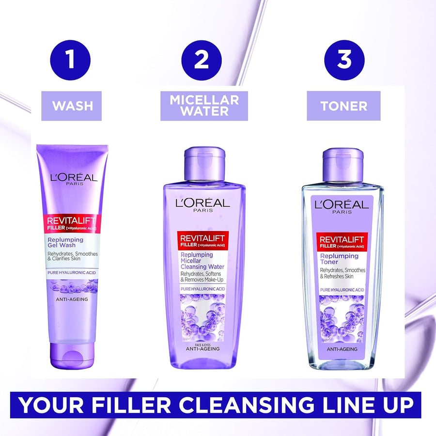 L'OREAL Revitalift Replumbing Michellar Water