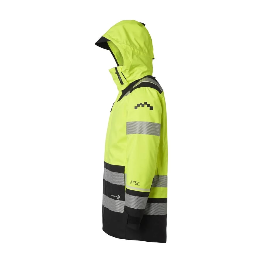 Univern Protec 2in1  heilsársparka, HiViz gul