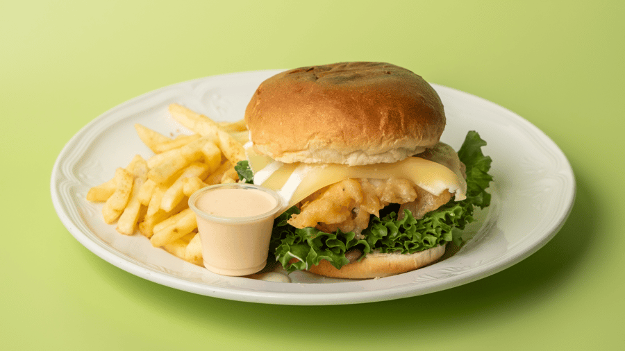 Fish burger