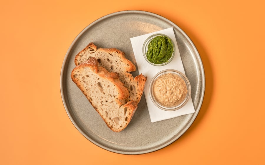 Pestó & hummus
