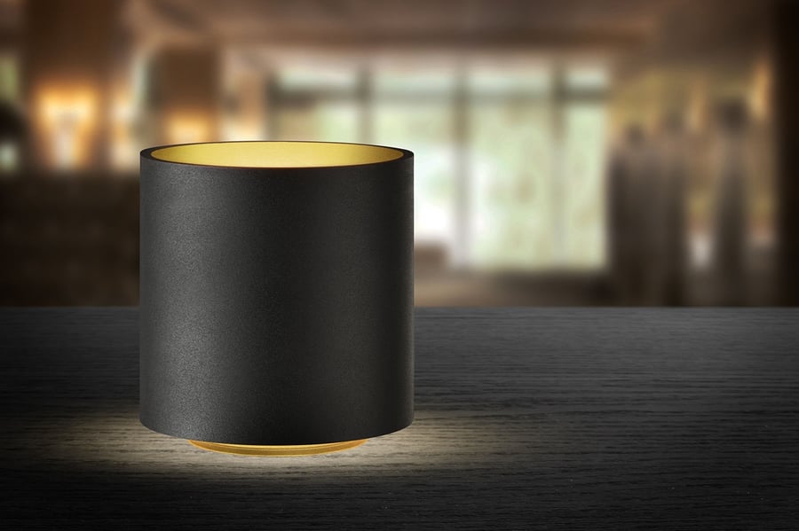 COZY ROUND Black-Gold
