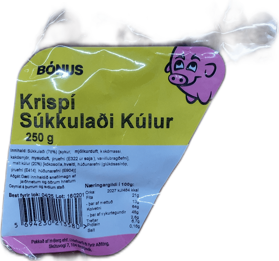 Bónus Krispí Súkkulaði Kúlur 250 g