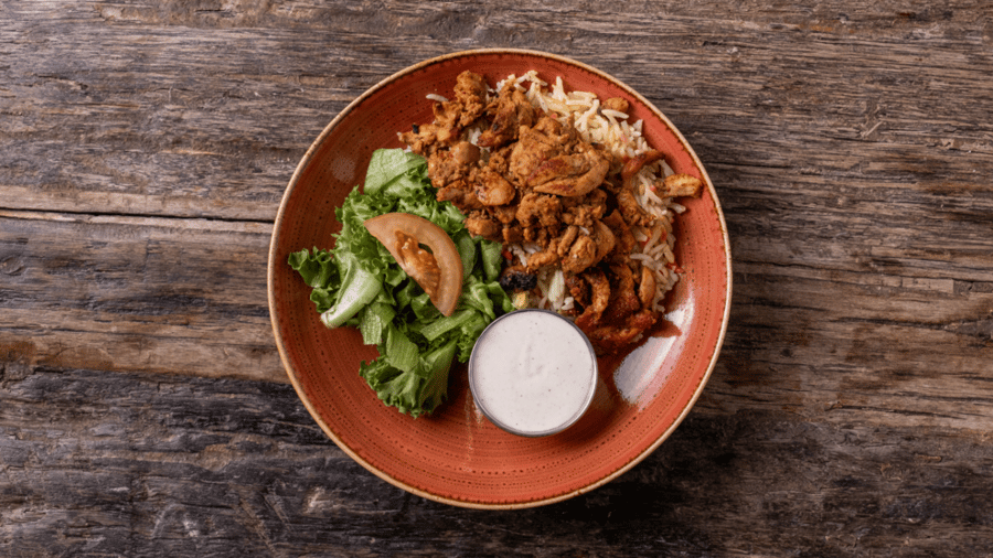 Barna Mandi kjúklingur (halal)