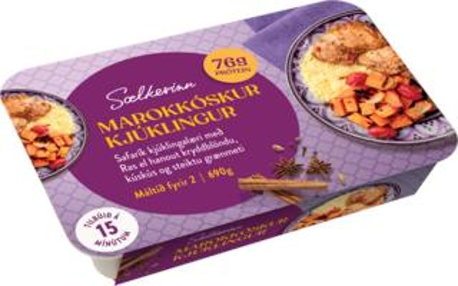 Sælkerinn marokkó kjúklingur 700 g