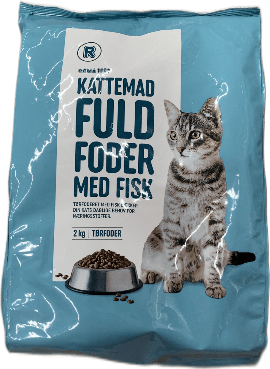 REMA 1000 kattamatur, heilfóður með fiski, 2 kg