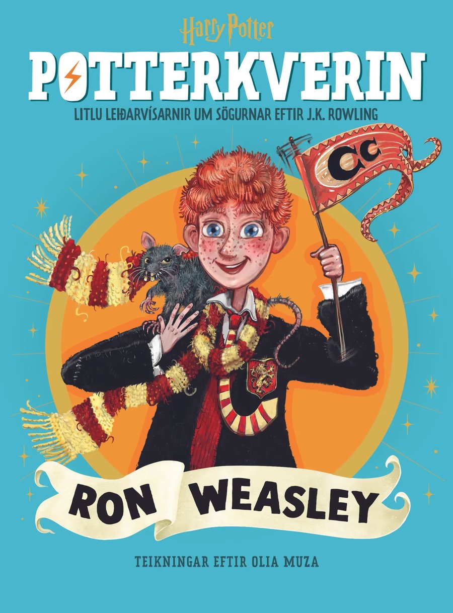 Potterkverin – Ron Weasley. Litlu leiðarvísarnir um sögurnar eftir J.K. Rowling
