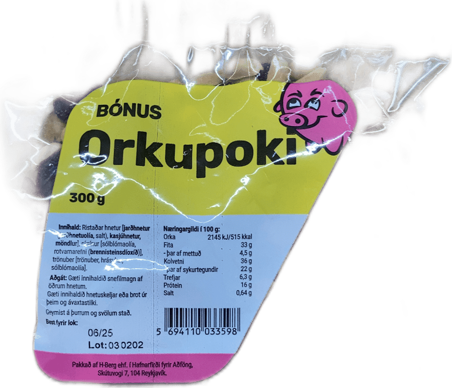 Bónus Orkupoki 300 g