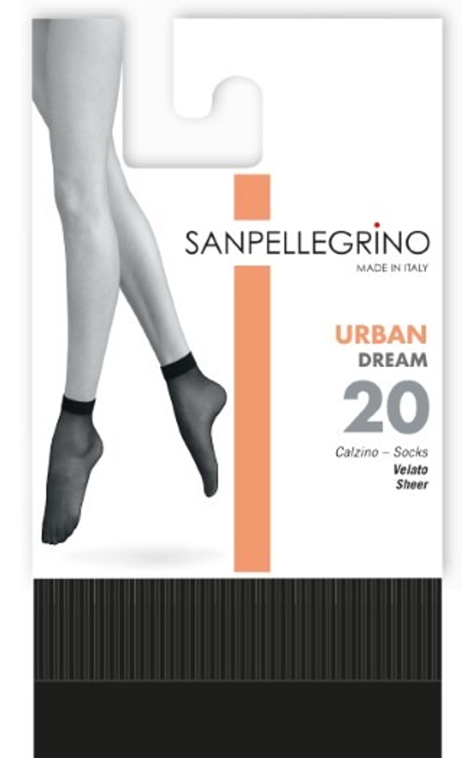 Sanpellegrino Dream 20 stuttsokkar, nudo