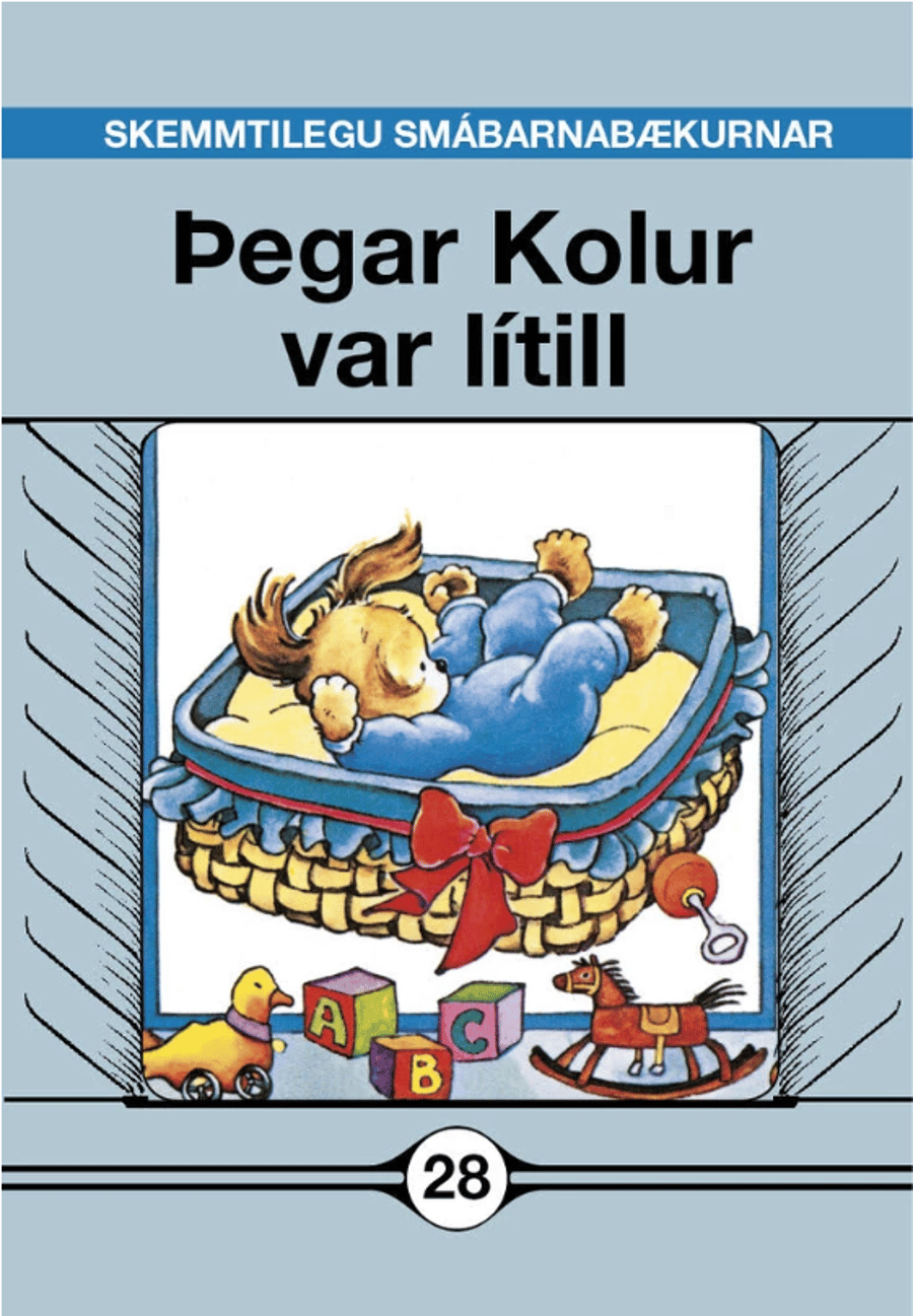 Þegar Kolur var lítill