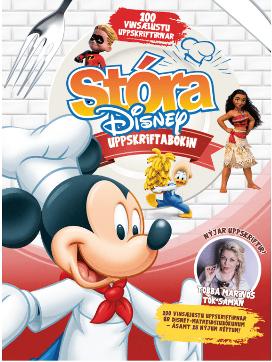Stóra Disney uppskriftabókin