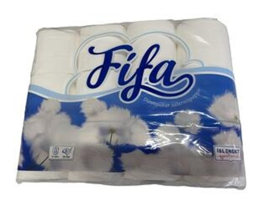 Fífa salernispappír 12 rúllur