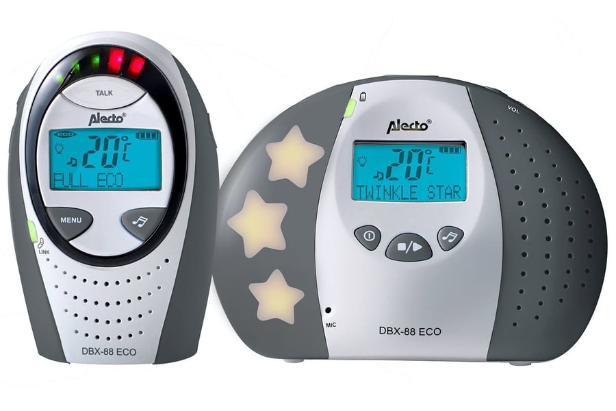 Alecto barnapíutæki Eco DECT m skjá