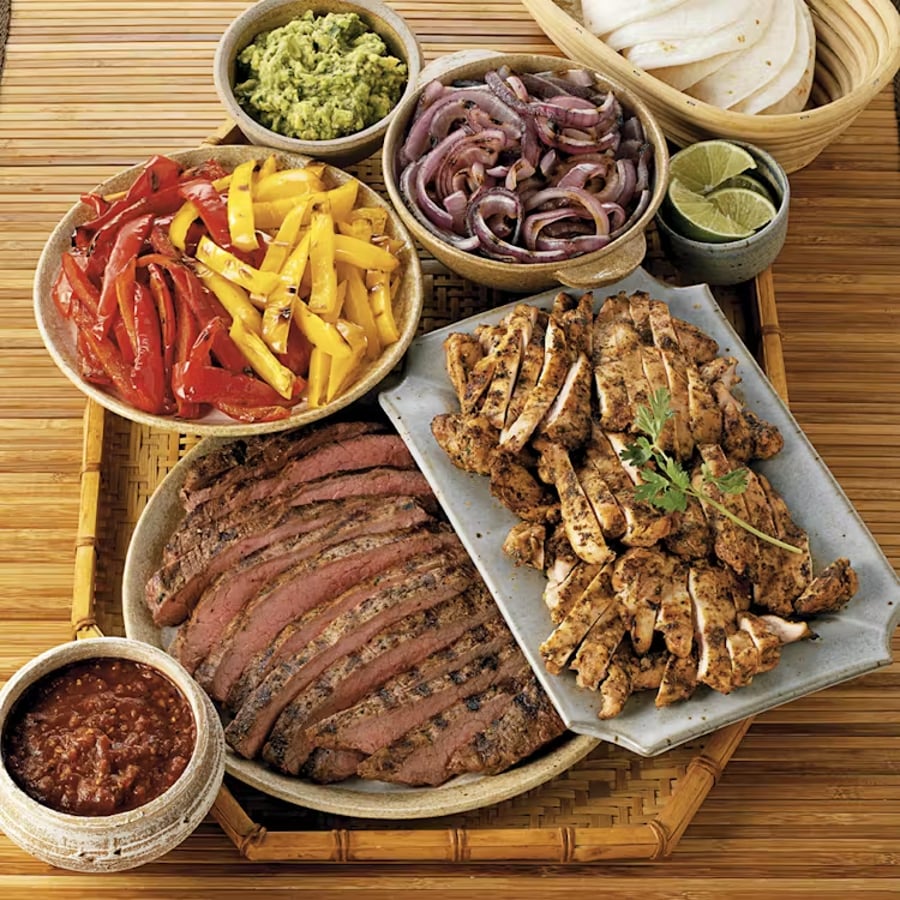 Fajitas bar