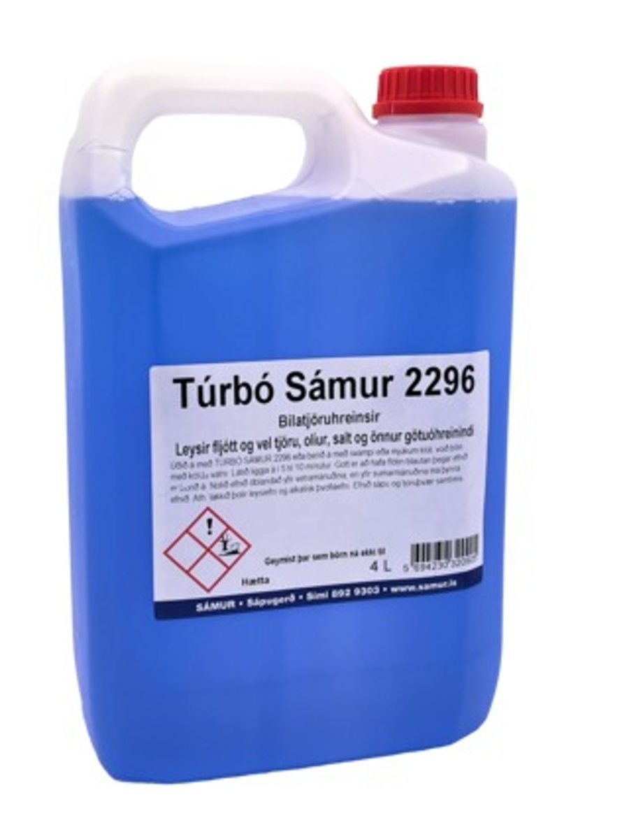 Túrbó Sámur tjöruhreinsir 4 l
