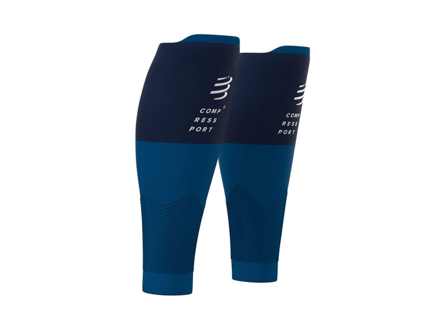 CompresSport R2v2 Kálfahlífar – Dökkblá
