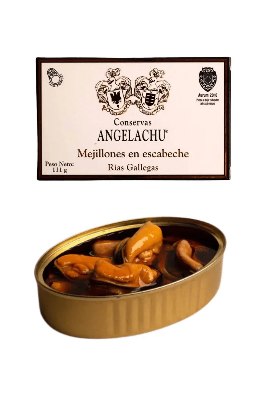 Angelachu Kræklingur í Escabeche - 115 gr.