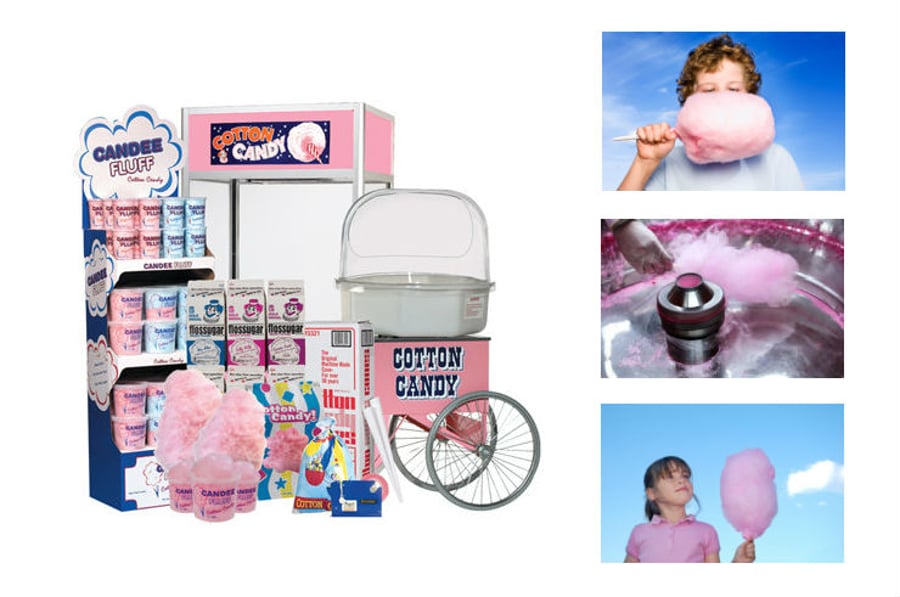Eins dags leiga á Candy Floss vél