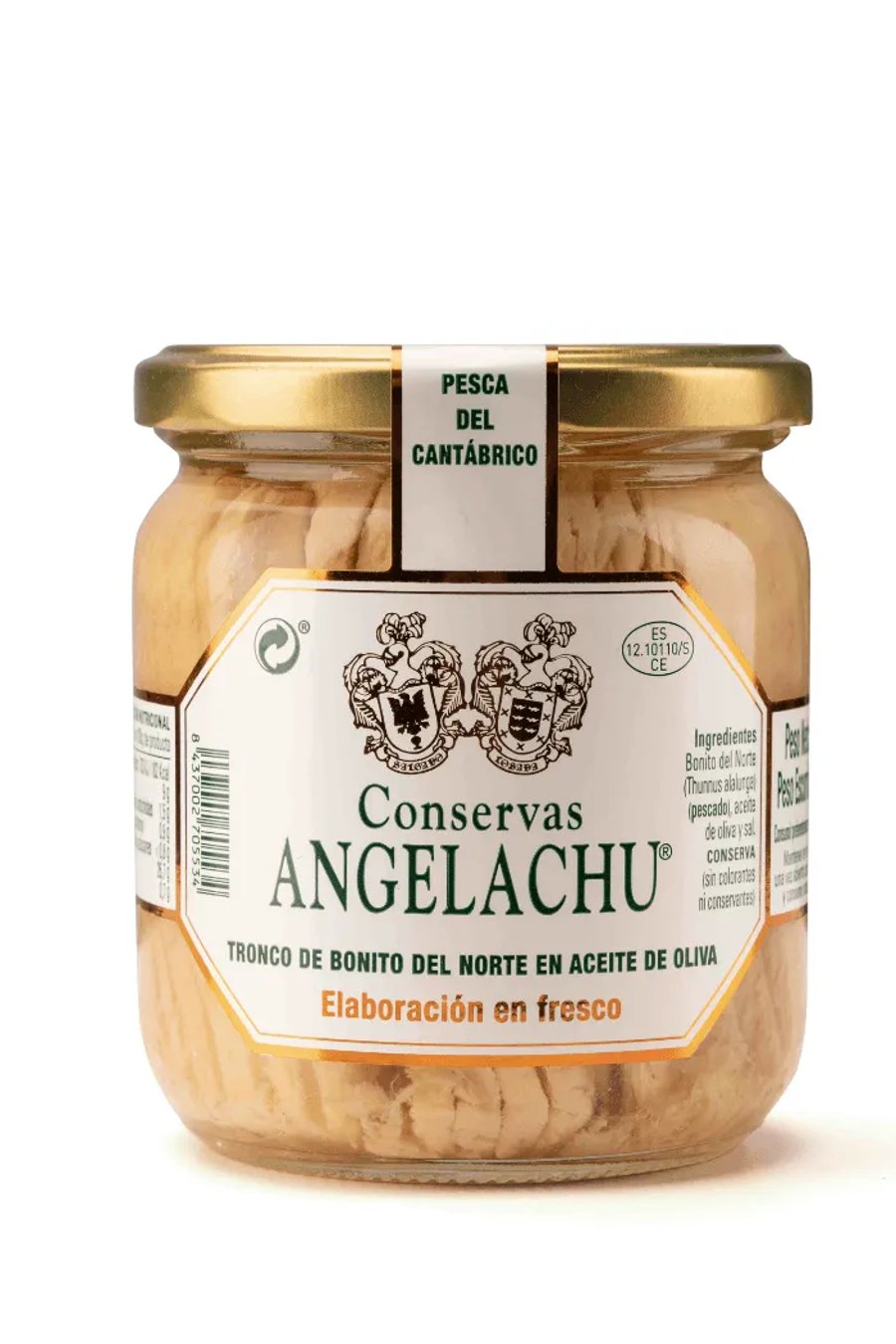 Angelachu Hvítur Túnfiskur í ólífuolíu - 340 gr.