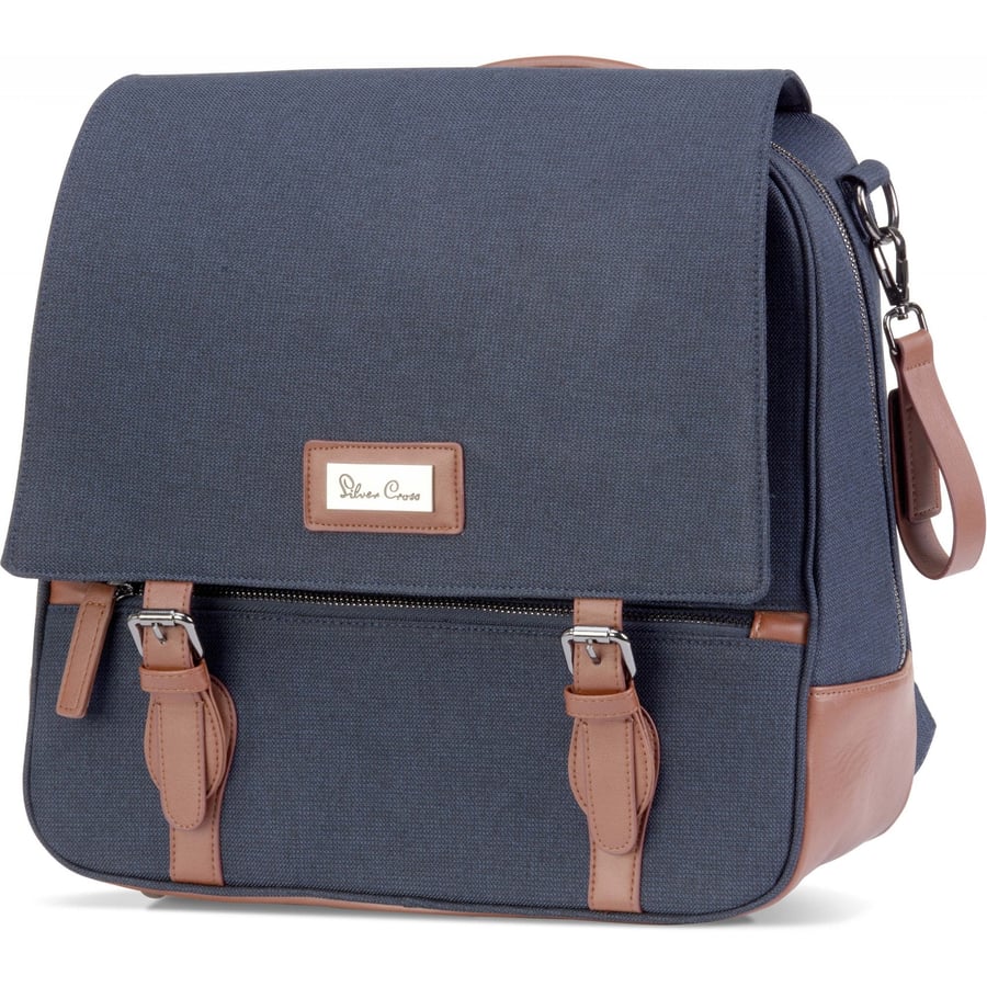 Silver Cross Wave taska Indigo
