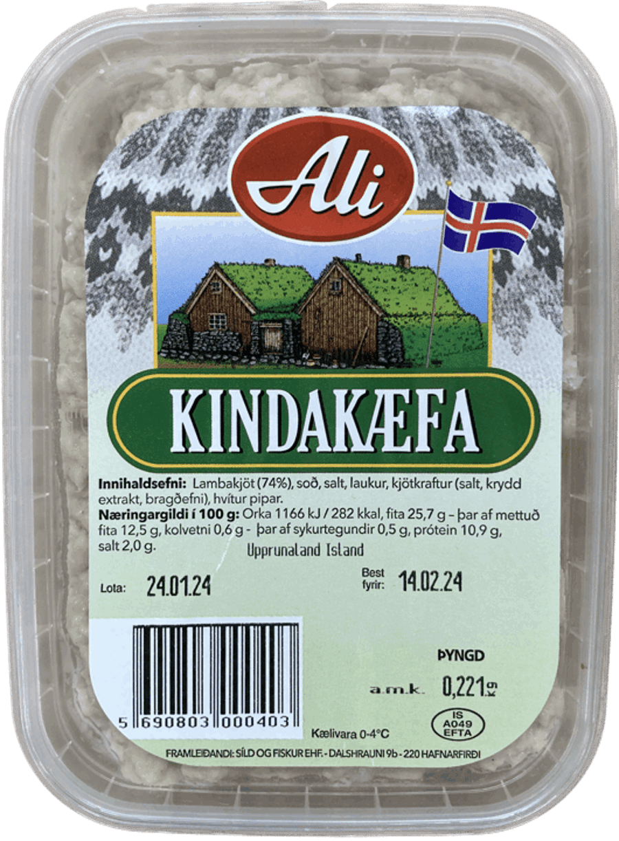 Ali kinda kæfa 221 gr