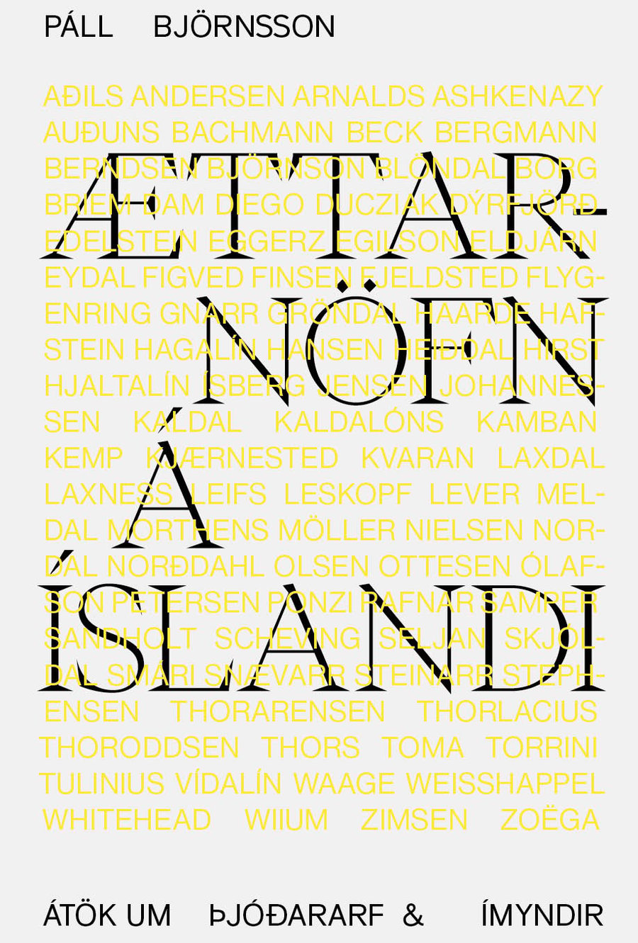 Ættarnöfn á Íslandi