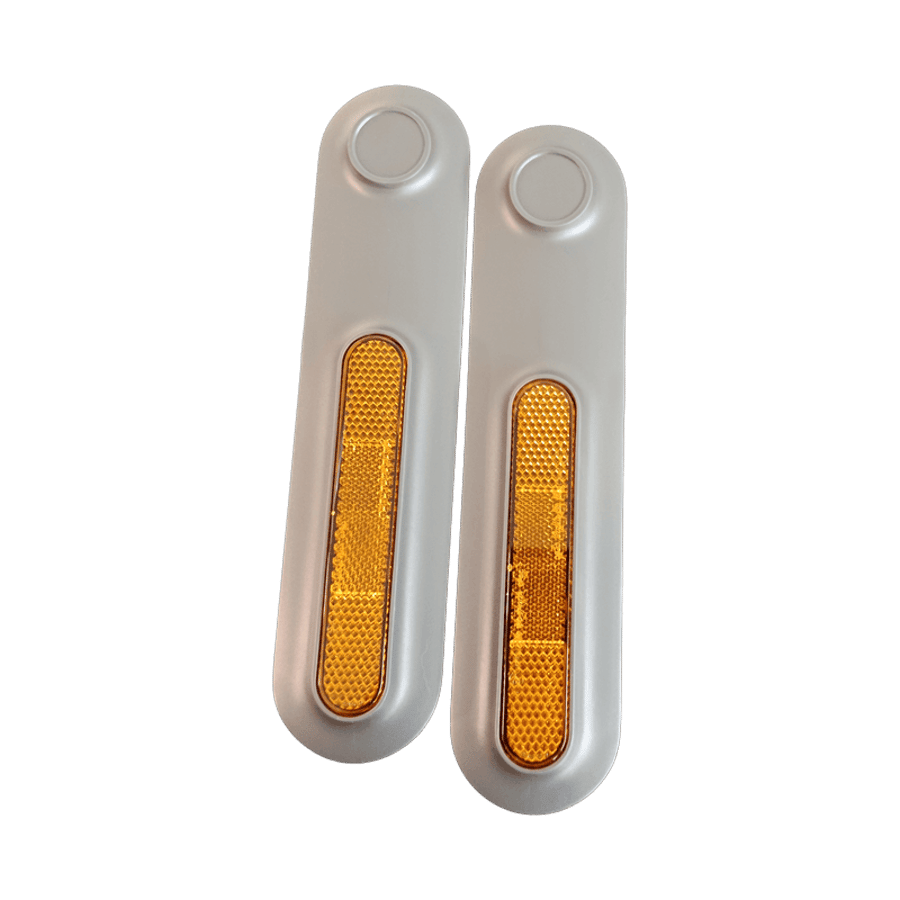 Plaststykki m. endurskíni yfir skrúfur - Xiaomi Scooter 6
