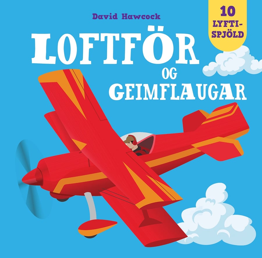 Loftför og geimflaugar - lyftispjaldabók