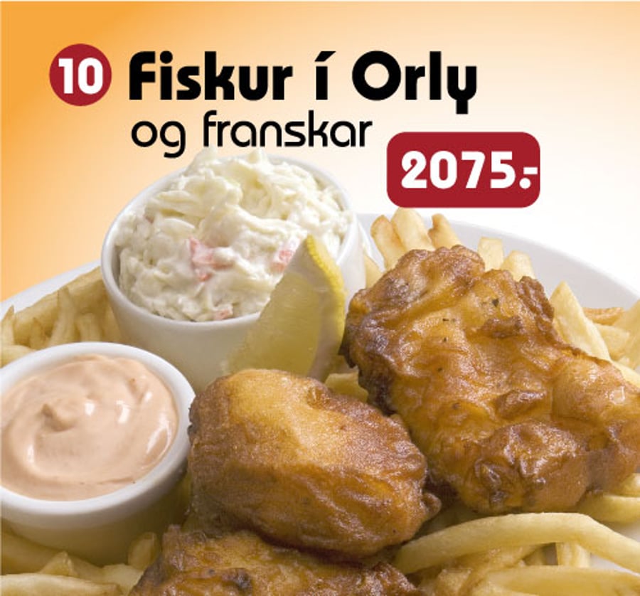 10. Fiskur í Orly
