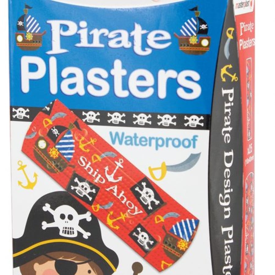 Masterplast Sjóræningja plástrar 1 pakki 75 stk
