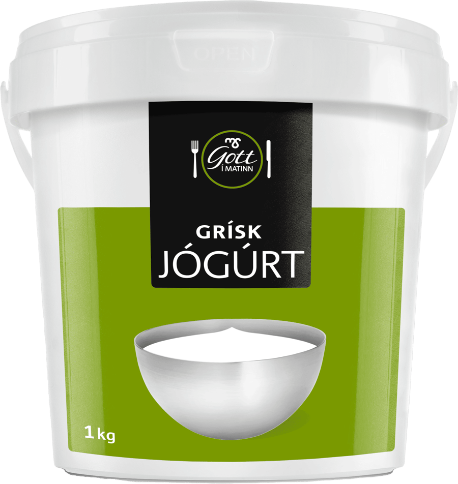 Gott í matinn Grísk jógúrt 1 kg