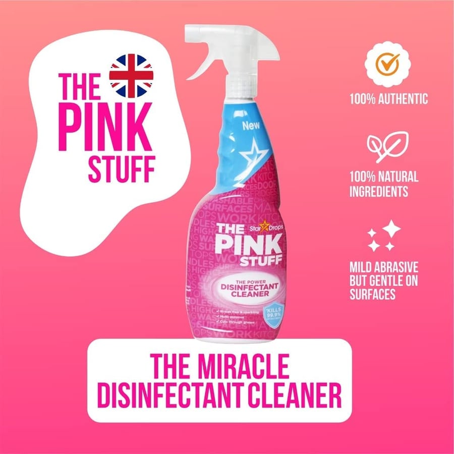 The Pink Stuff The Power Sótthreinsiúði 750 ml