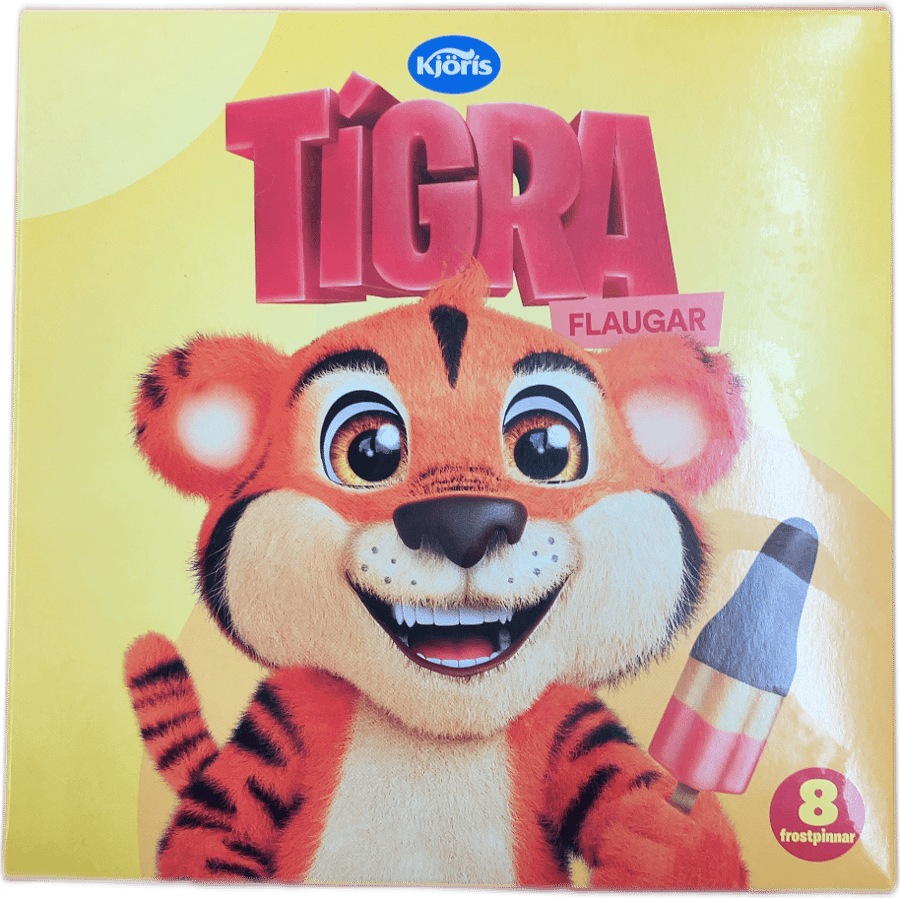 Kjörís Tigra Flaugar Frostpinnar 400 ml