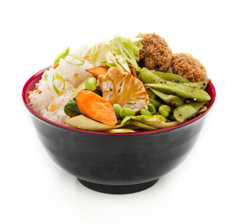 5. Vi Thanh - tófúbolluskál (vegan/sterkt)