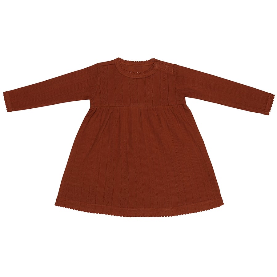 Kids-up baby kjóll amber brown