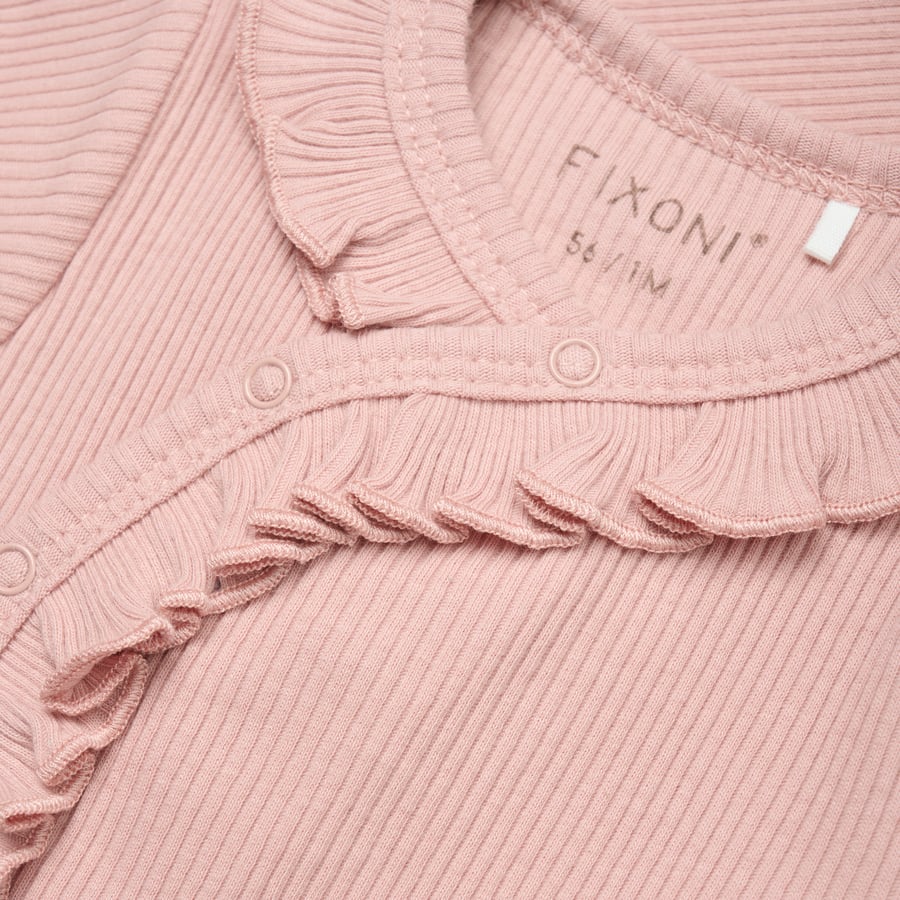 Fixoni sett samfella og leggings rib Misty Rose