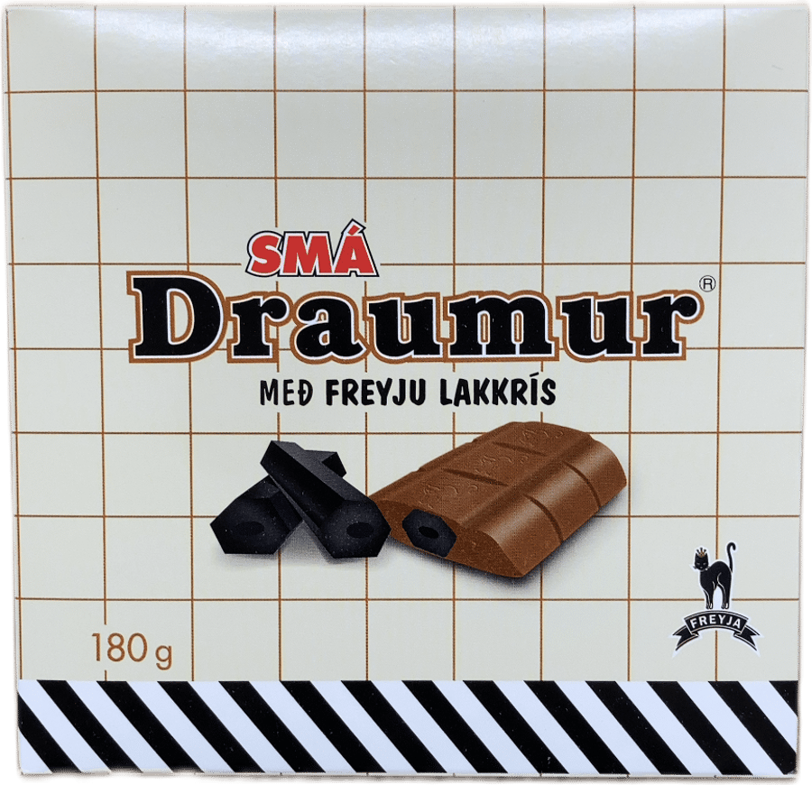 Freyja Smá Draumur með Freyju Lakkrís 180 g