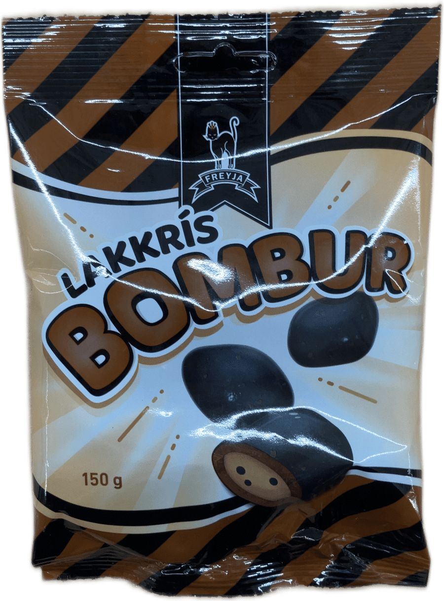 Freyja Lakkrís Bombur 150 g