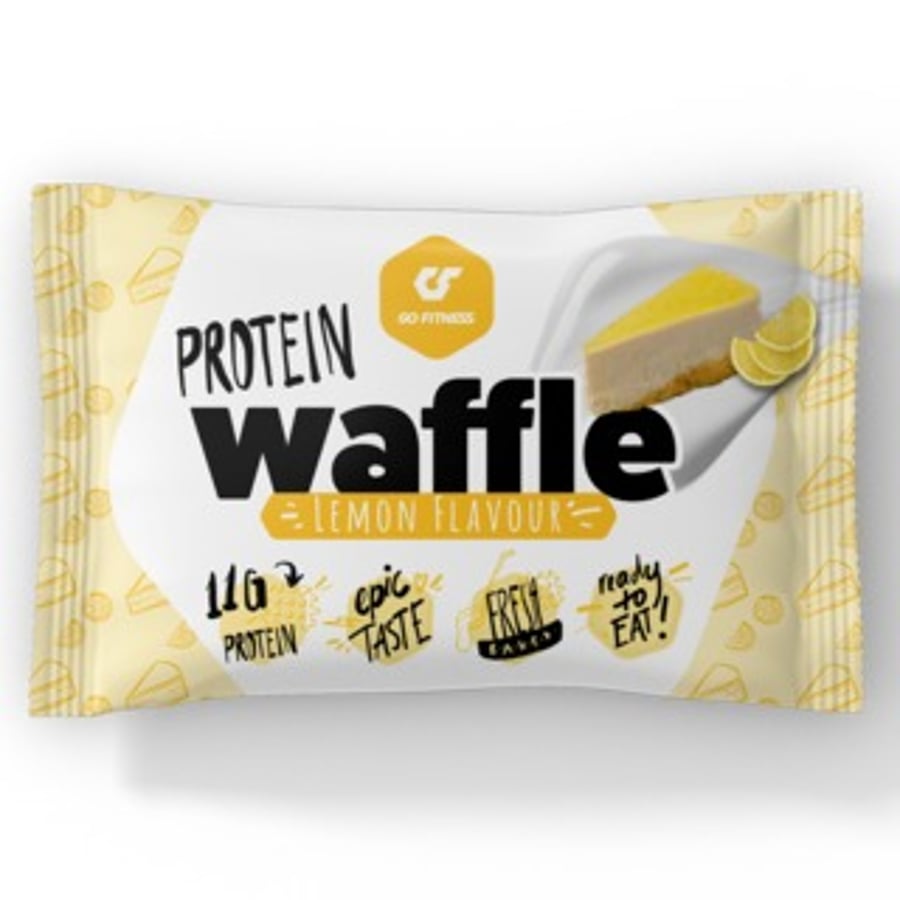 Go Fitness próteinvaffla með sítrónubragði 50 g