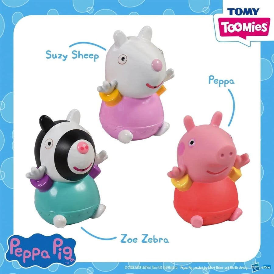 Tomy baðdót Peppa pig vinir