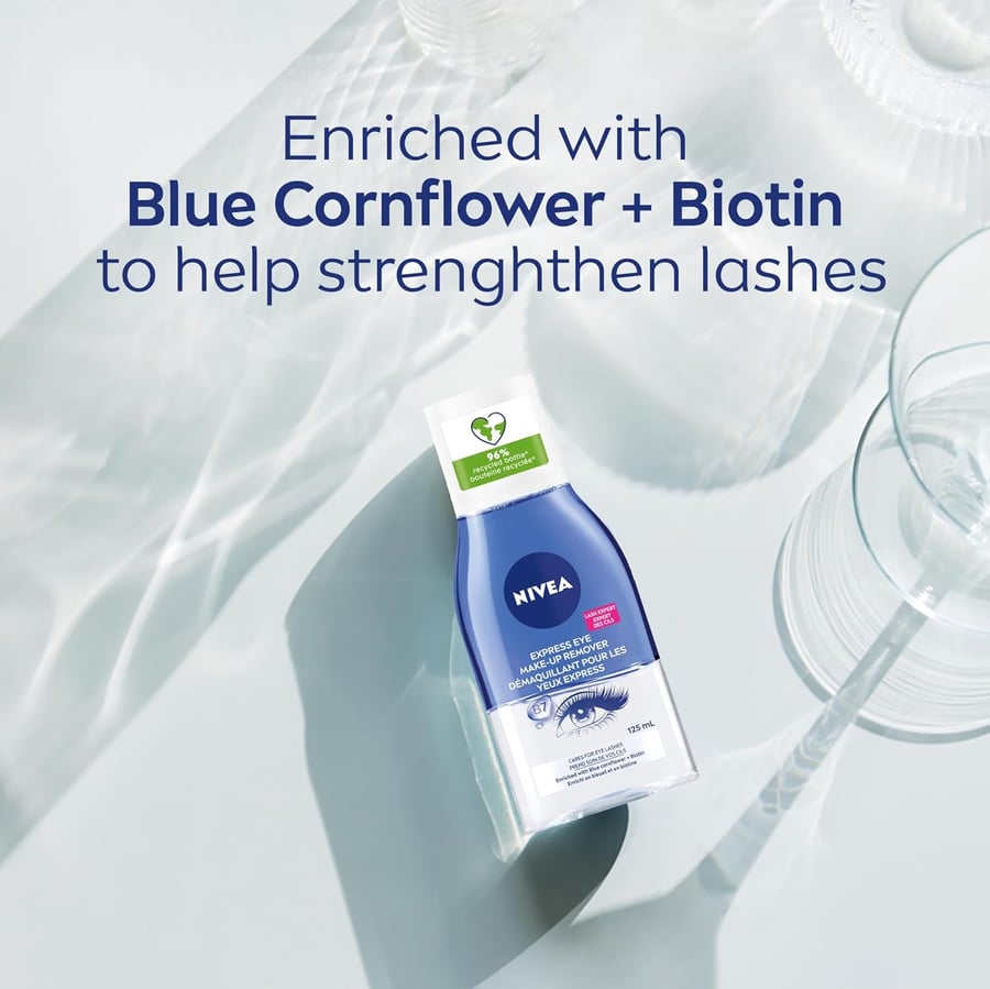Nivea Double Effect Eye Make-Up Remover 125 ml