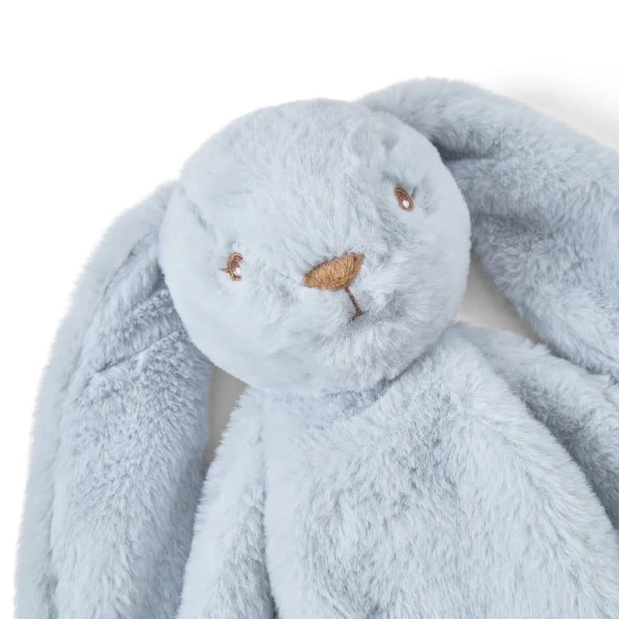 Houston heavy teddy small  Bunny- Blue