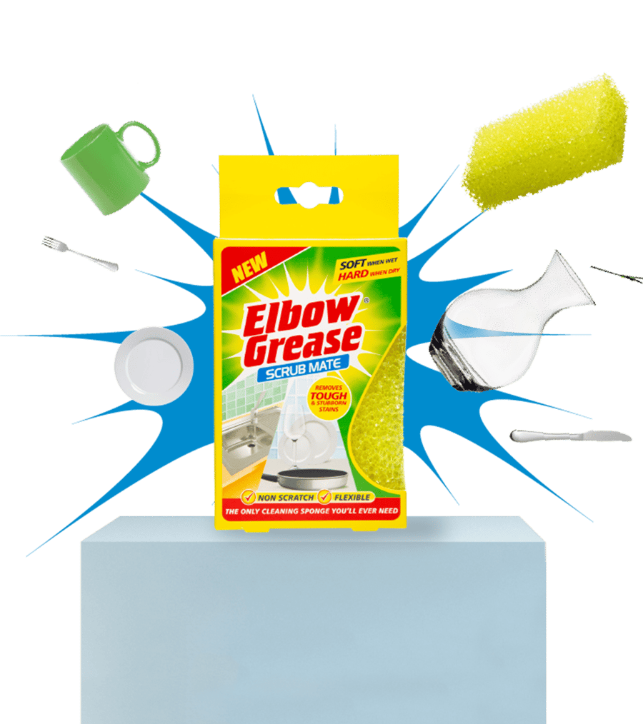 ELBOW GREASE SCRUBBING PAD 1PK CS