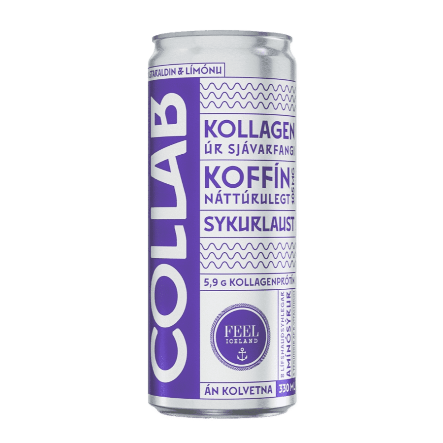 Collab ástaraldin og límonaði 0,33L