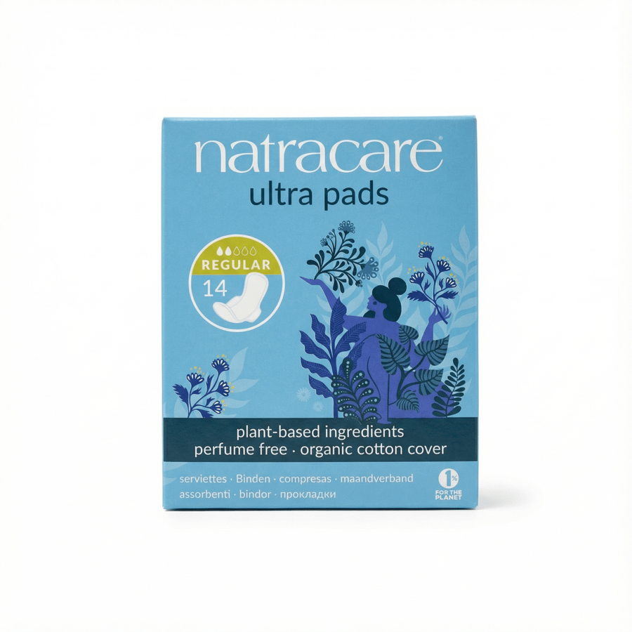 Natracare Ultra dömubindi Regular 14 stk