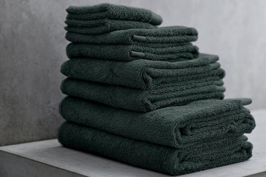 Handklæði Comfort Organic Deep Green