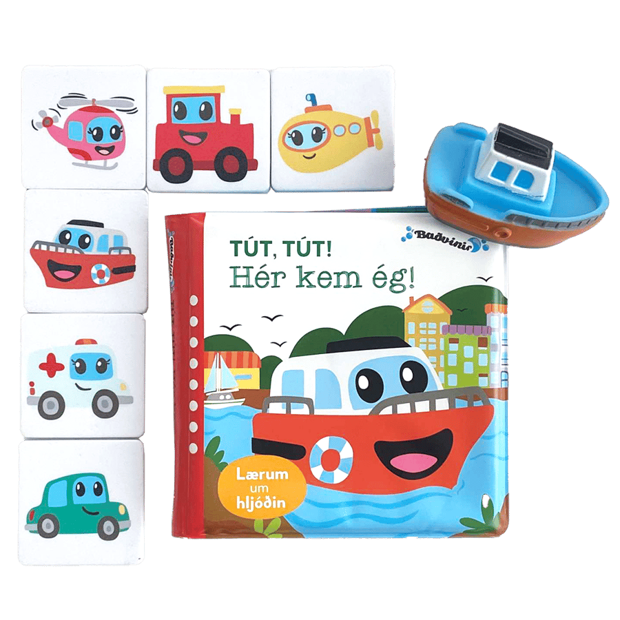 Tút, tút! Hér kem ég! - baðvinir