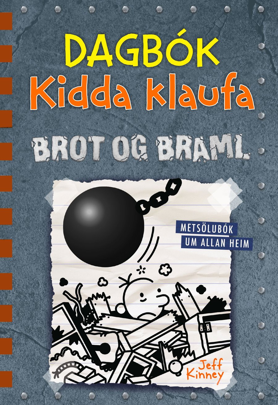 Dagbók Kidda klaufa 14: Brot og braml