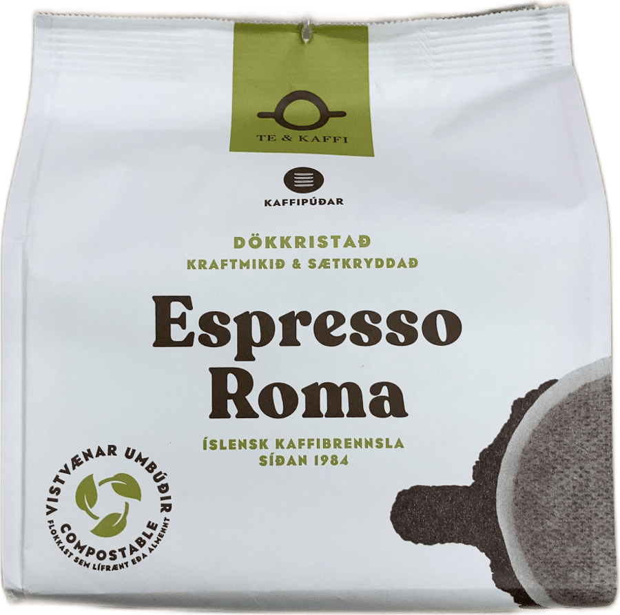 Te & Kaffi Espresso Roma Kaffipúðar 124 g